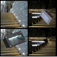 led underground lamps 3w outdoor landscape stair lighting led step lights nightlights floor lamp waterproof embedded