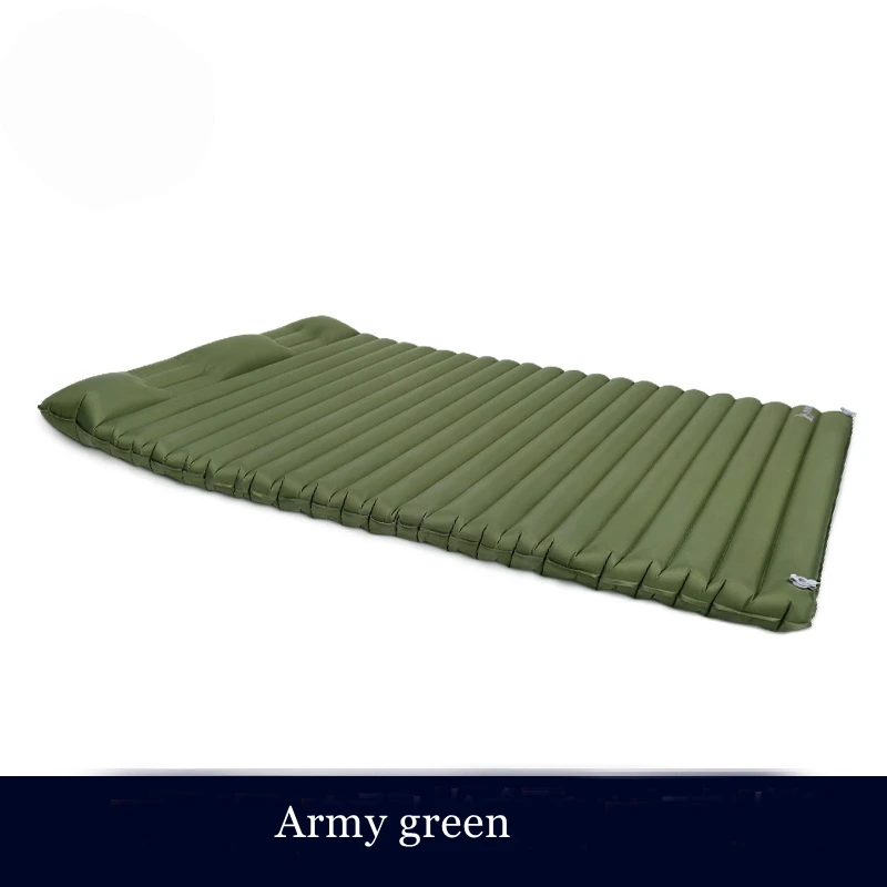 army green HEWOLF легкий туристический инвентарь влагостойкий коврик надувная кровать плотный коврик портативный тент спальный коврик воздушная подушка - Цвет: army green