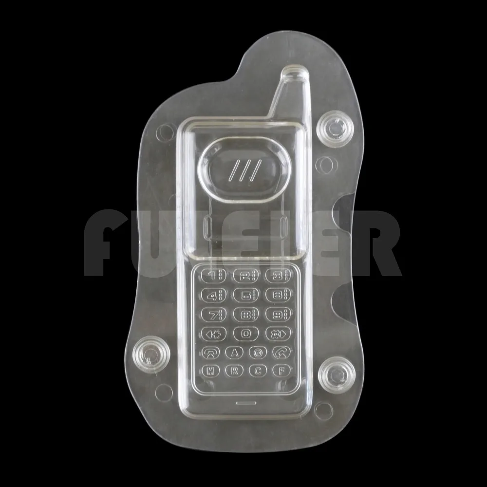 3D форма мобильного телефона пластиковая магнитная для шоколада сделай сам