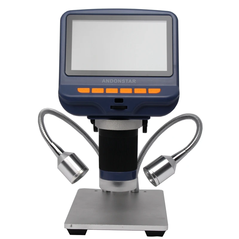 Цифровой микроскоп 4 3 P USB микроскопы для ремонта телефонов с металлической