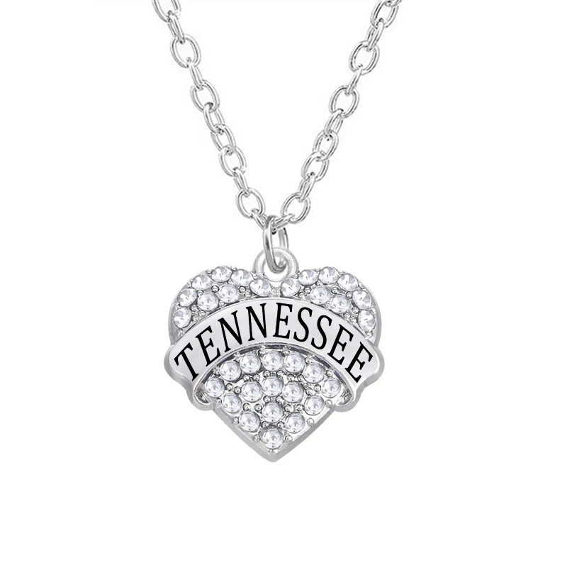 Ожерелье с подвеской в форме сердца Tennessee | Украшения и аксессуары