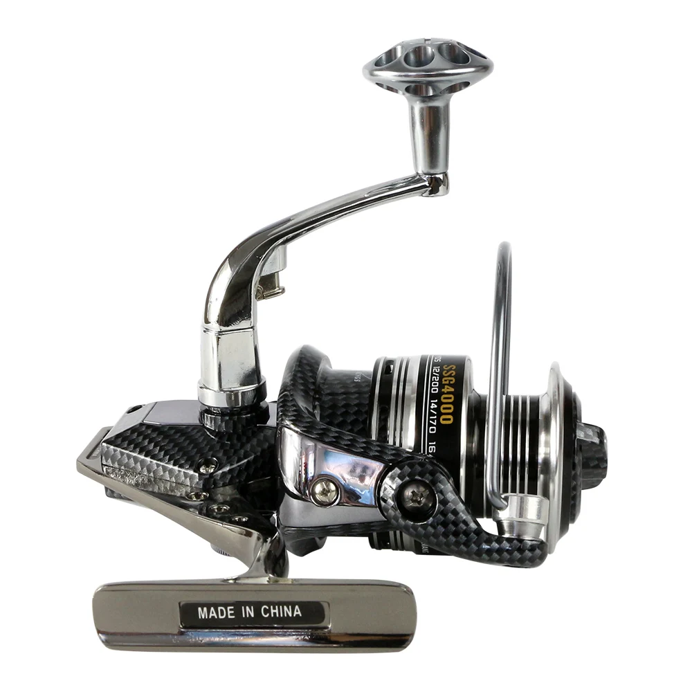 Катушка для спиннинга на карпа рыболовная катушка с металлической ручкой и