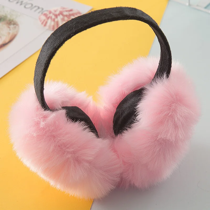 2019 г. модные женские туфли теплые ветрозащитные зимние плюшевые наушники для