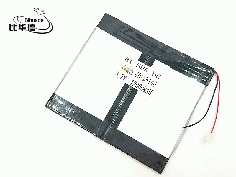 40125140 3,7 v 12000mAh с вилкой для Air CH, планшетного ПК батареи, идеальное качество lar