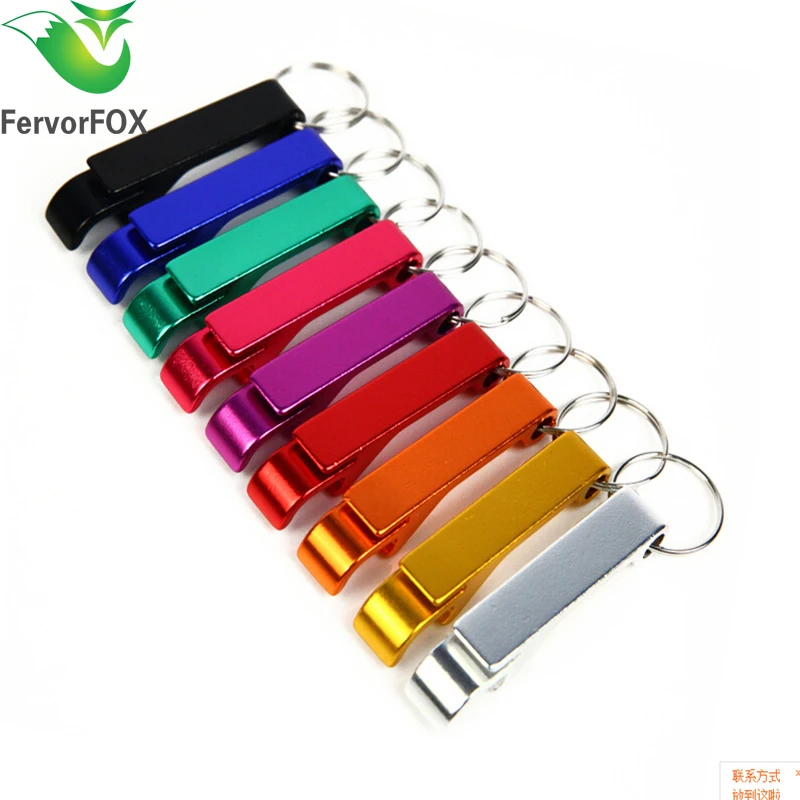 Outdoor Camping Survival Pocket Tool Key Ring Solid Aluminum Personalized Beer Bottle Opener Keychain | Спорт и развлечения