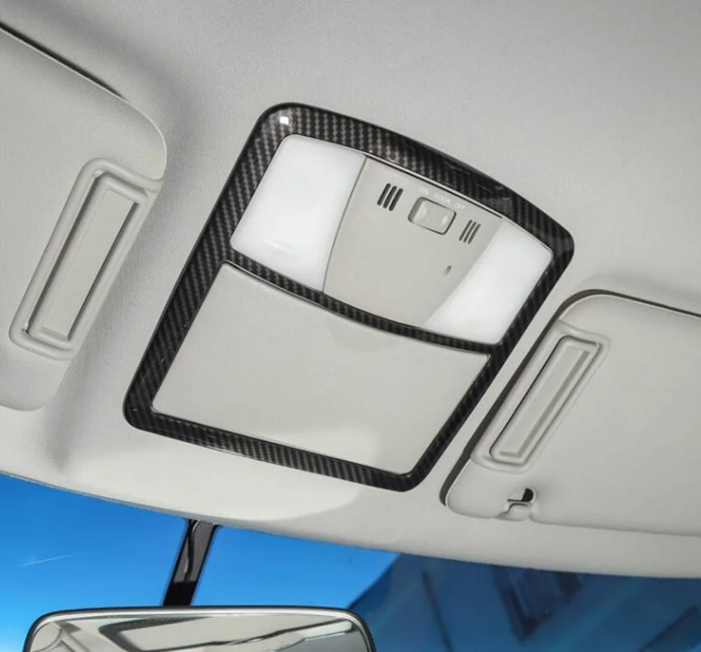 

Передняя крыша водителя лампы для чтения декоративное покрытие stikcer отделка для nissan patrol аксессуары для интерьера 2017 2018