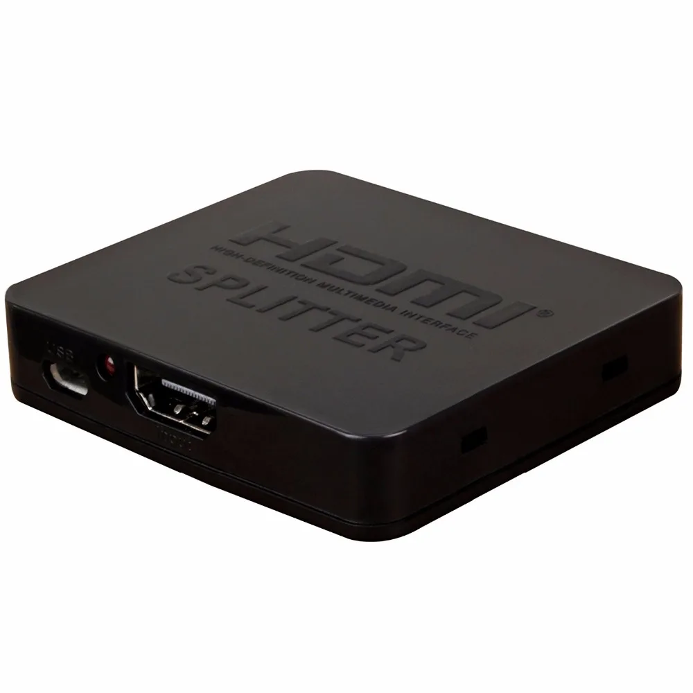 1080 P 3D Mini 2 Порты и разъёмы HDMI Splitter Switcher 1x2 1 в из распределитель hdmi сплиттер для HDTV PS3
