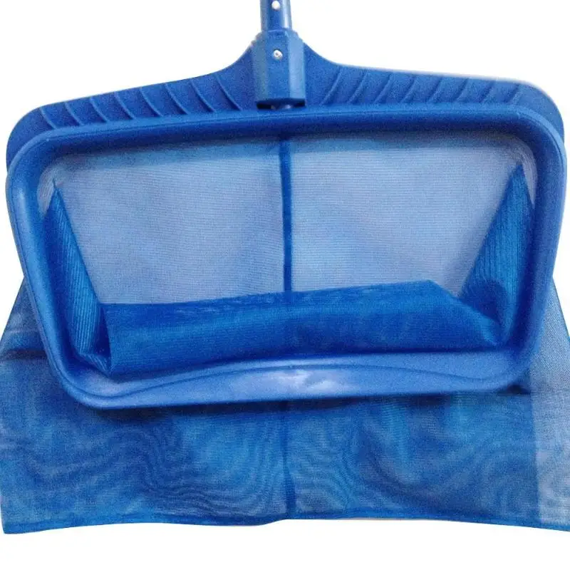 Leaf Rake Deep Bag Swimming Pools Skimmer Net Professional Rubbish Cleaning Rake Leaf Mesh Deep Bag Net