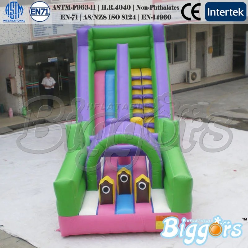 

Commercial Giant Inflatable Slide Obstacle Course Inflatable Bounce House With Blowers