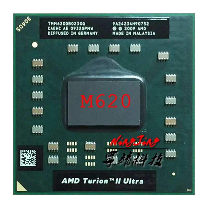 AMD Turion II Ultra Dual-Core Mobile M620 2.5 GHz Dual-Thread CPU Processor TMM620DBO23GQ Socket S1 sales of | Компьютеры и офис