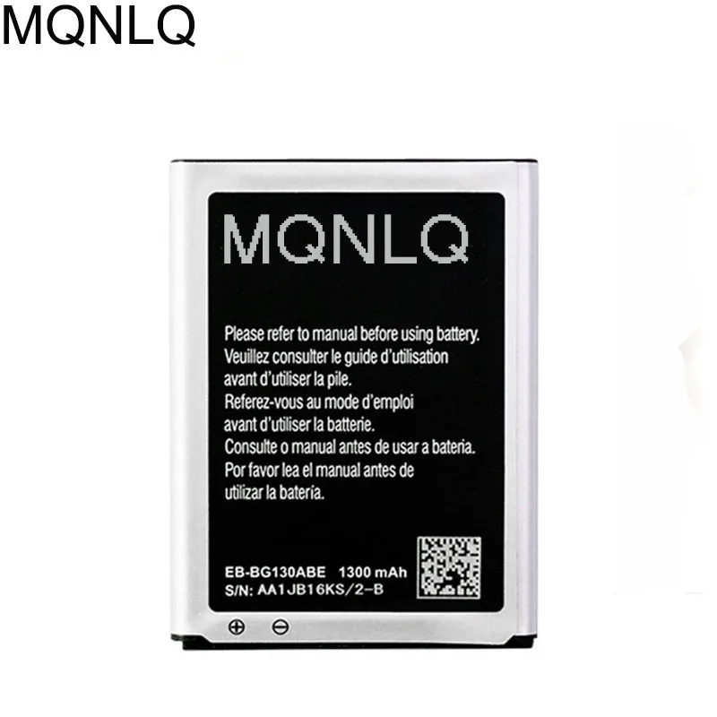 10 шт., аккумулятор для Samsung Galaxy Star 2 G130 G130E G130H, 1300 мАч