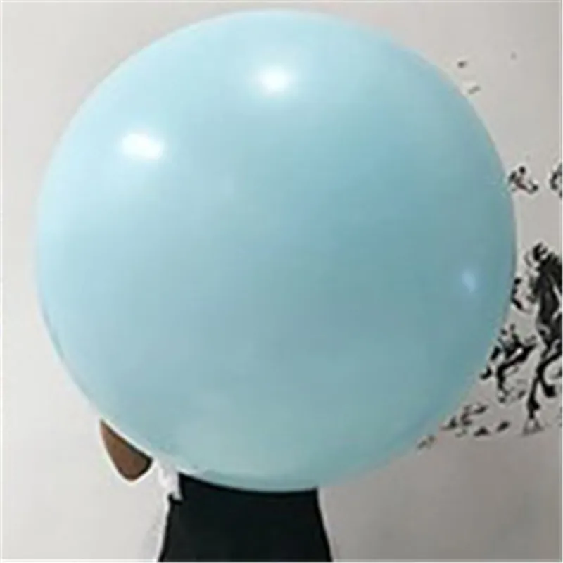 Blue 1 шт. 3" гигантский мгновенной проявки Macaroon воздушные шары 18 дюймов конфеты светильник Румяна латексные воздушные шары для дня рождения, свадьбы, годовщины вечерние Декор - Цвет: Blue