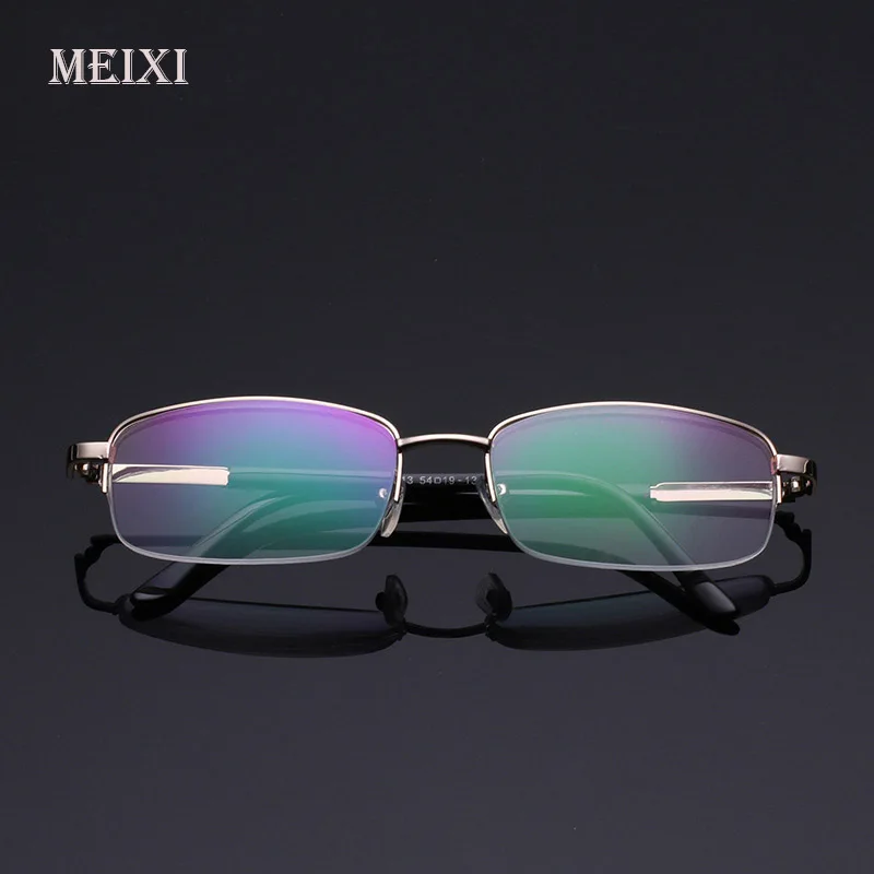 Женские/мужские очки для чтения H D с полуоправой диоптриями + 1 0 5 2 3 4 | Аксессуары