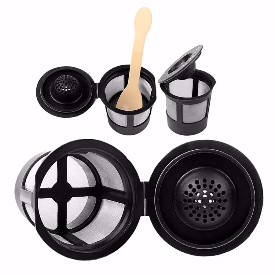 3 шт./компл. кофе Capsul многоразовые Многоразовые капсулы стручки для Nescafe dolcegusto машины производитель кофе капсулы Pod чашки Cafeteira