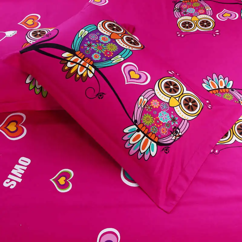 100% хлопок Детский Комплект постельного белья для маленьких мальчиков и девочек с