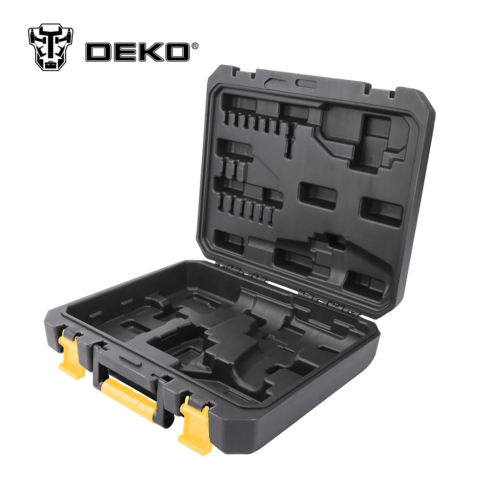 DEKO BMC Пластик ящик для инструмента чехол для 20V Аккумуляторная дрель GCD20DU2/GCD20DU3 не включают в себя Аккумуляторная дрель