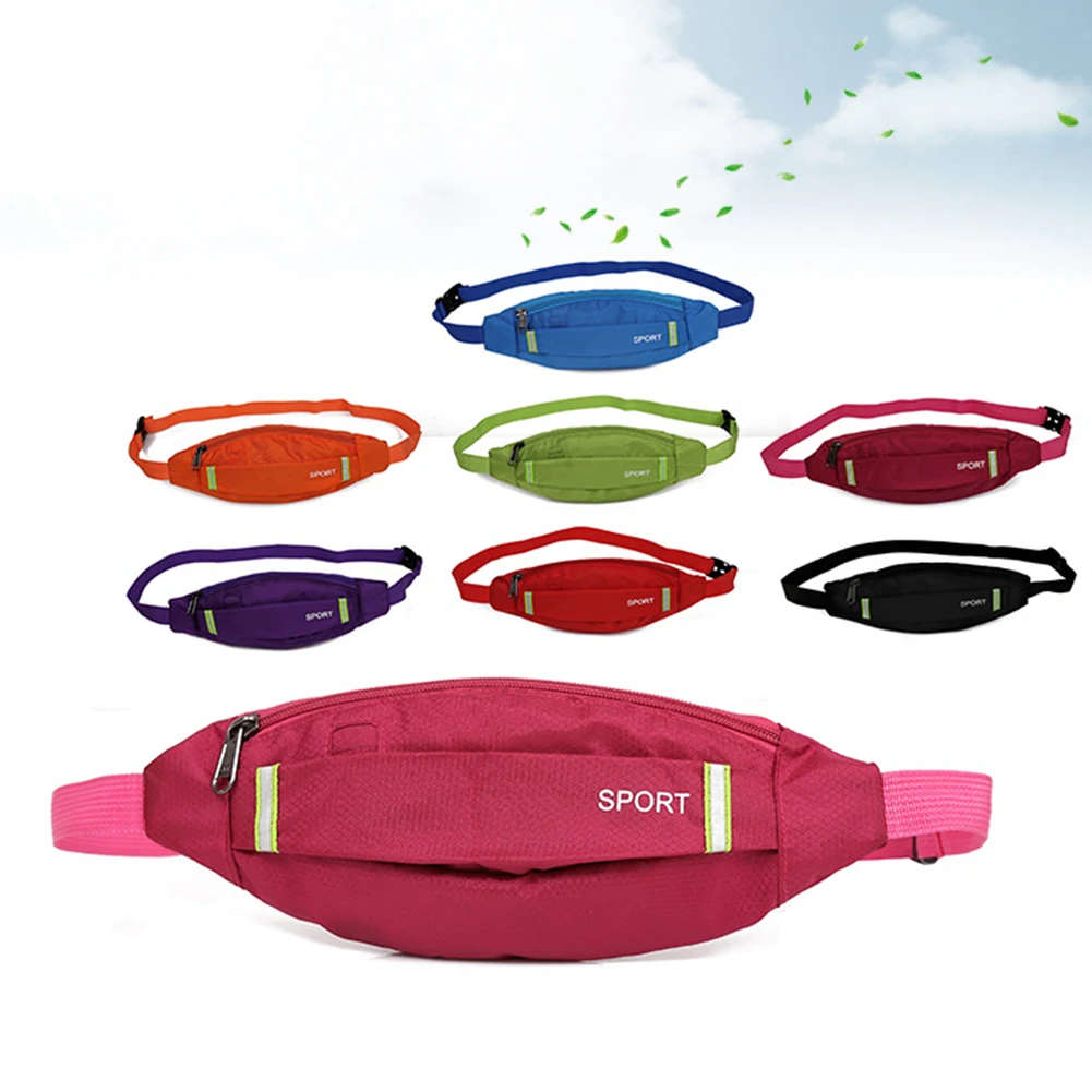 Роскошная брендовая модная Женская Мужская поясная сумка унисекс с отверстием