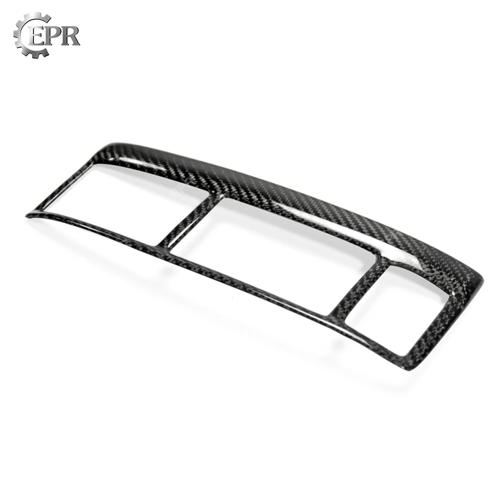 Для Nissan R34 GTR углеродное волокно Air Con Surround Stick on type(RHD) тюнинг отделка интерьера Аксессуары для R34 Air Con крышка