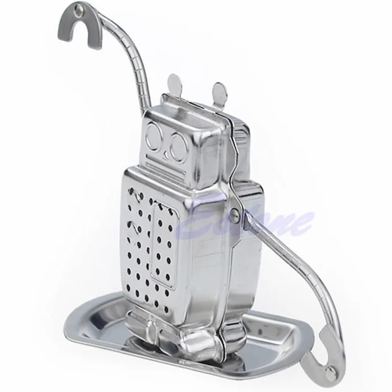 1 шт. робот подвесной чайный листовой диффузор Infuser Нержавеющее ситечко травяной