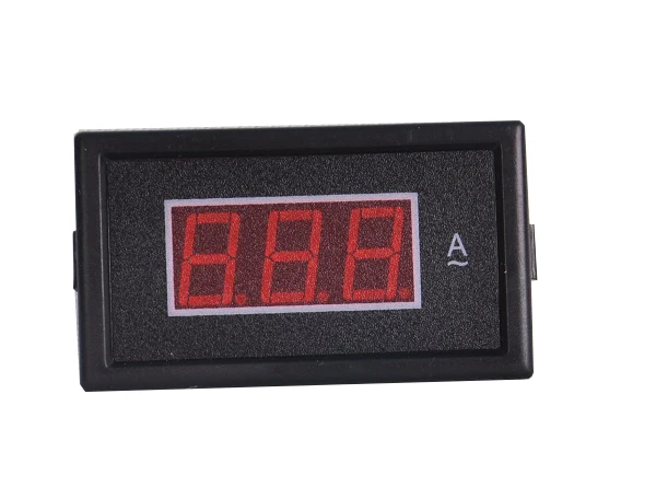 Красный дисплей цифровой амперметр LED 0-150A AC красный/черный провод для 220 в