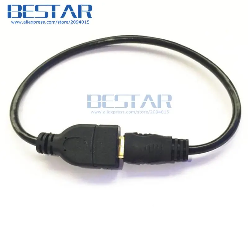 

(100pieces/lot) Mini HDMI C Type male to Mini-HDMI Mini HDMI C Type male To Female Cable convertor cables 30cm 1ft