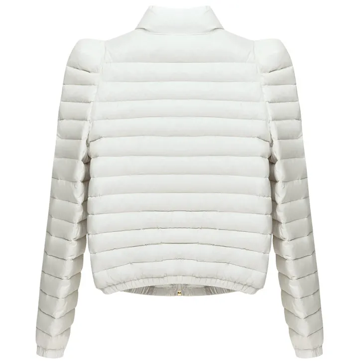 Европейские и американские зимние женские комплекты 2020 короткие тонкие из двух