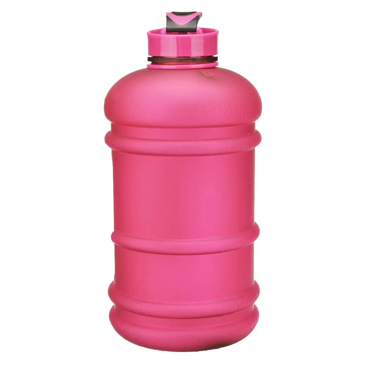 Розовый 2.2L большая емкость, Спортивная бутылка для воды, пластиковый портативный чайник, велосипедные бутылки для питьевой воды, BPA бесплатно, botella de agua - Цвет: Розовый
