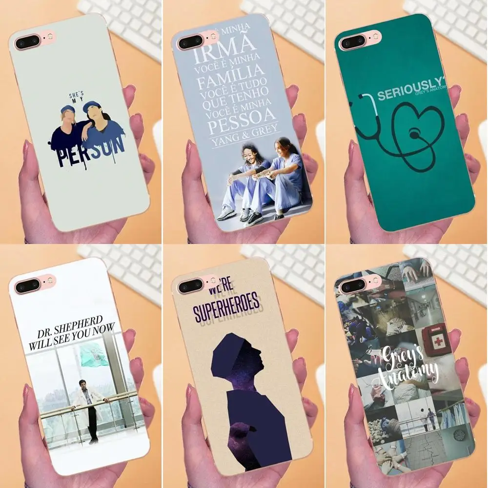 Мягкий силиконовый чехол для телефона Tv Greys Anatomy Xiaomi Redmi Note 2 3S 4 4A 4X5 5A 6 6A Pro