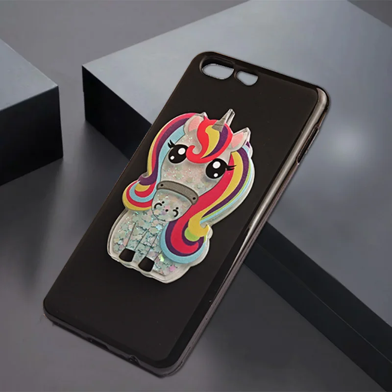 Yelun для zte лезвие V9 V18 N3 V8 V7 M2 M2 lite Z17mini N1 чехол 3D Микки и Минни Маус единорог с принтом зыбучих песков жидкостный мягкий силиконовый задний Чехол