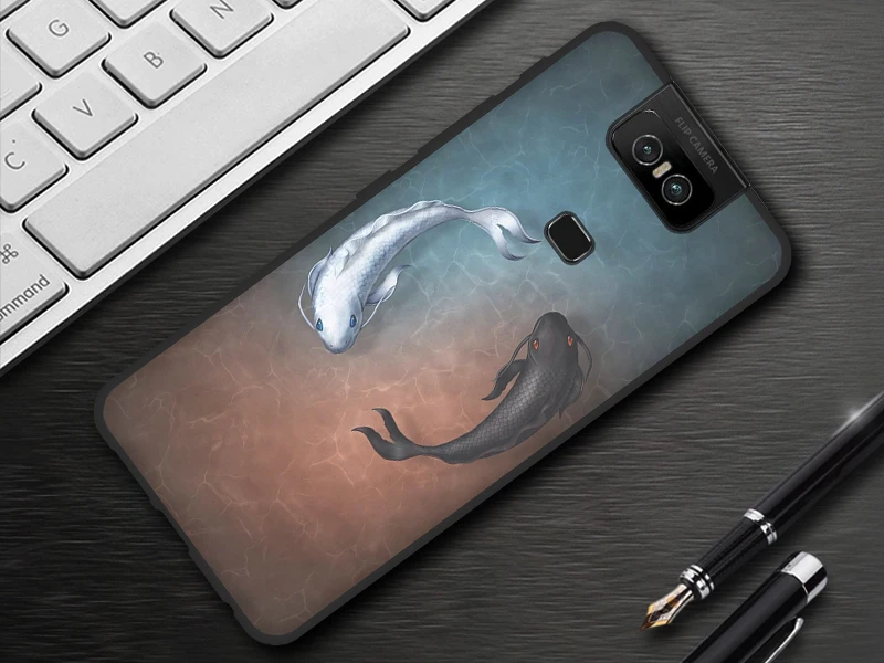 EiiMoo мягкий чехол для ASUS Zenfone 6 ZS630KL чехол Funda силиконовый мультяшный задний Чехол для ASUS Zenfone 6 ASUS ZS630KL чехол для телефона