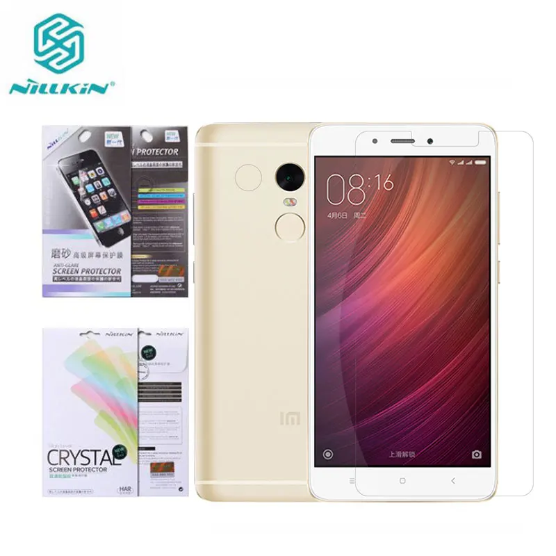 Nillkin Xiaomi Redmi Note 4X Защитная пленка для экрана прозрачная/матовая пластиковая защитная пленка для Xiaomi Redmi Note 4X