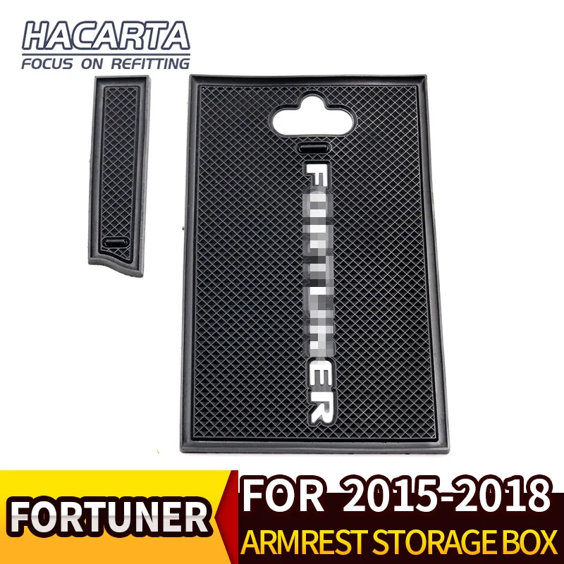 Подлокотник для хранения подходит Toyota Fortuner An160 2015 2018 Hilux revo rocco AN120 AN130 контейнер
