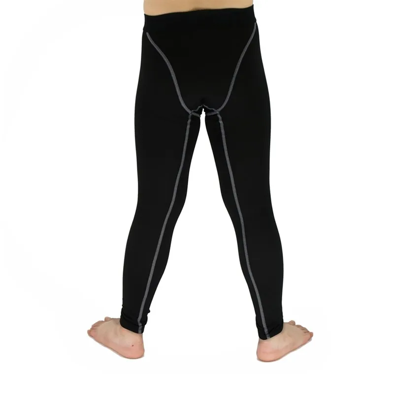 Детские повседневные облегающие брюки компрессионные эластичные штаны дышащие