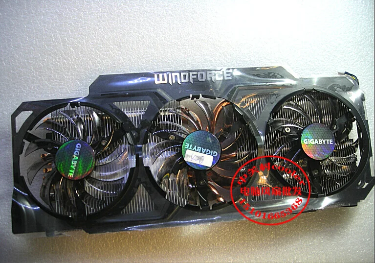 Оригинальный вентилятор для радиатора графической карты GTX780 OC ultra-ice dragon GV-N780OC-3GD |