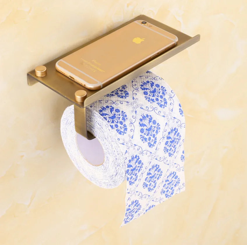 Бесплатная доставка античный держатель для бумаги из нержавеющей стали и стойка