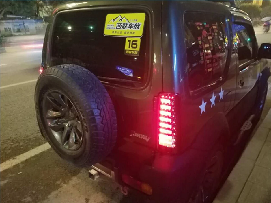 СВЕТОДИОДНЫЙ Автомобильный бампер Jimny задсветильник автомобильные аксессуары