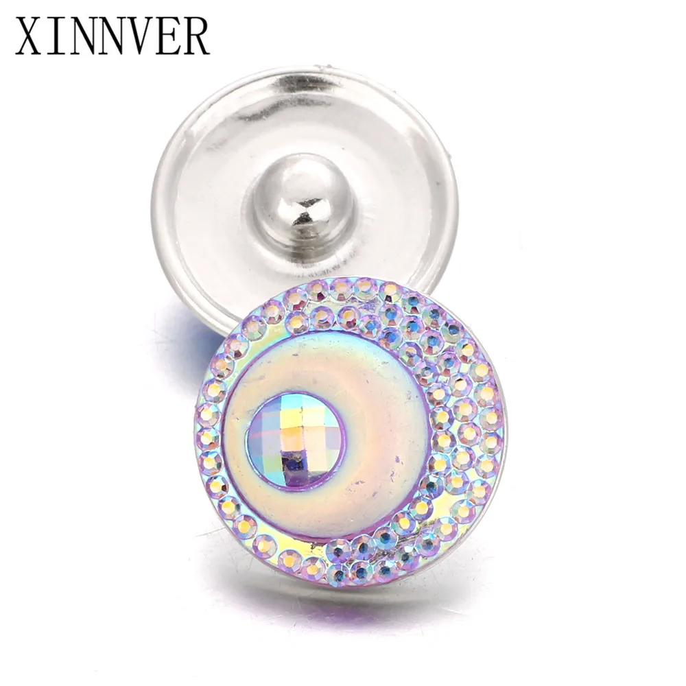 10 шт./лот горячая Распродажа смешанных цветов 18 мм застежка пуговица браслет и