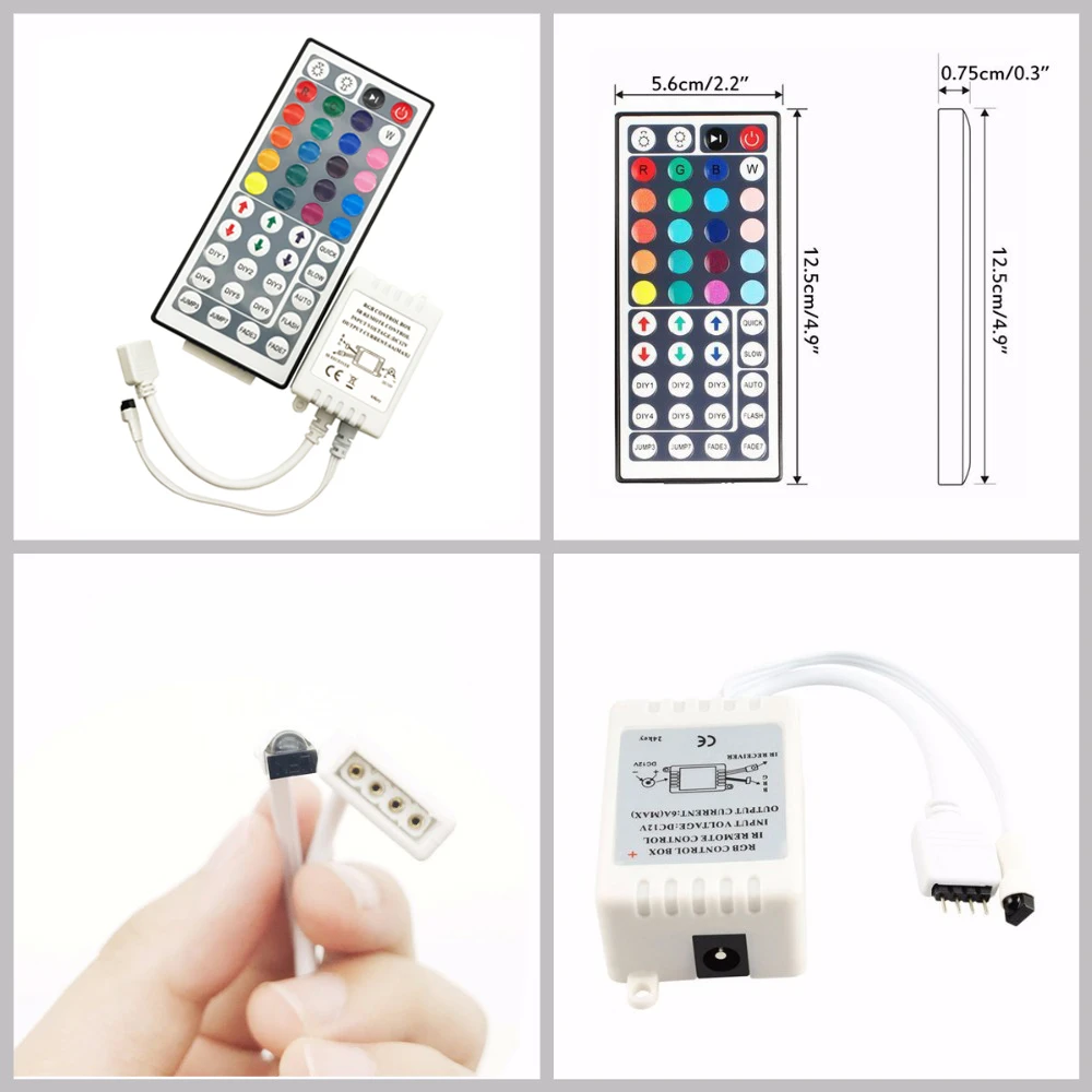Guxen 5 м/ряд 60 светодио дный s/m Светодиодные ленты DC12V SMD 5050 водонепроницаемый гибкие