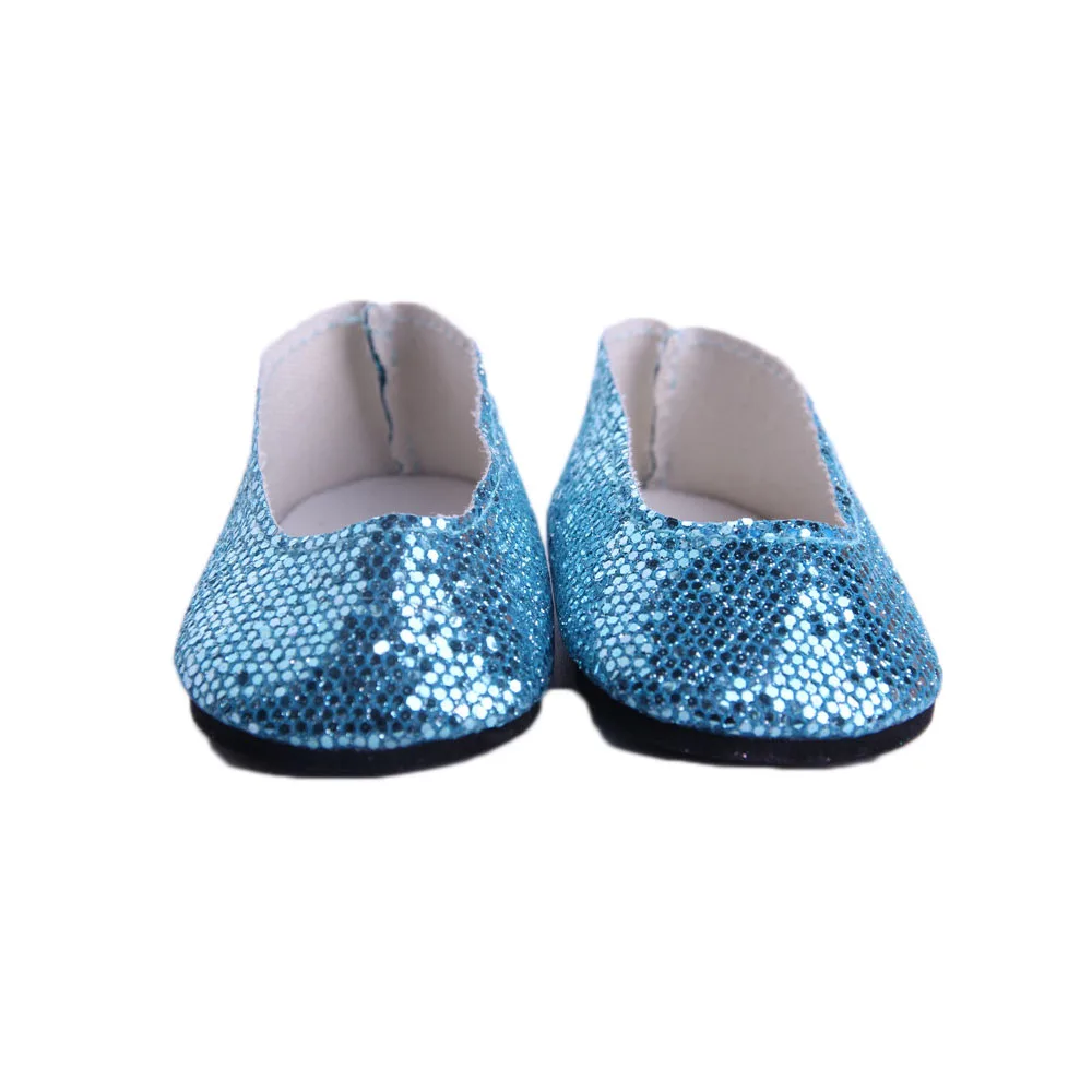 LUCKDOLL 11 различных цветов обувь подходит 18 дюймов американский и 43 см детская кукла одежда аксессуары, игрушки для девочек, поколение, подарок на день рождения - Цвет: N550