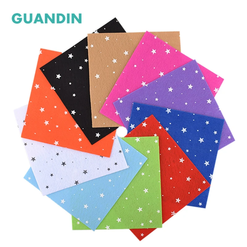 GUANDIN Нетканая ткань из полиэстера с принтом для шитья и квилтинга своими руками