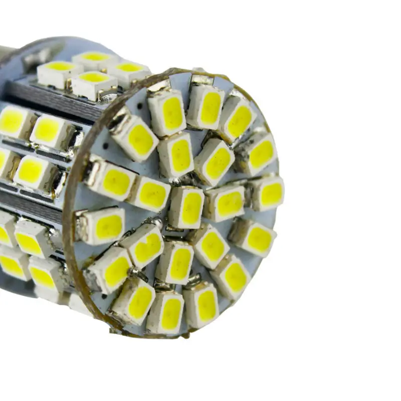 2 шт. Автомобильные светодиодные лампы 1156 P21W Ba15s 50 1206 SMD 12 В|Сигнальная лампа| |