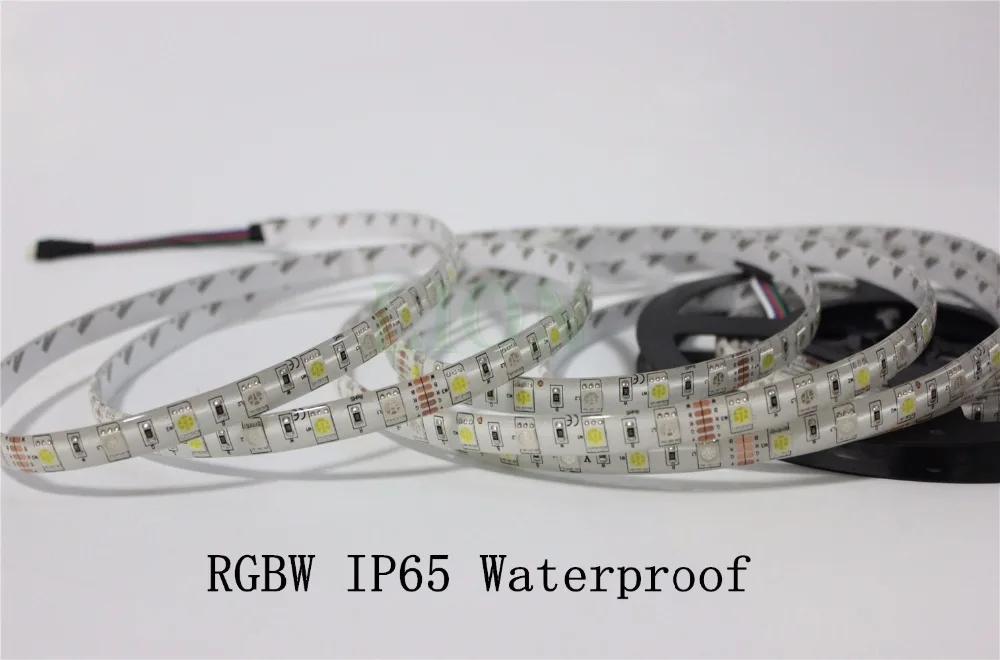Светодиодная лента RGBW RGBWW водонепроницаемая IP67/65/20 5050 15 м 20 10 5 12 В + Радиочастотный