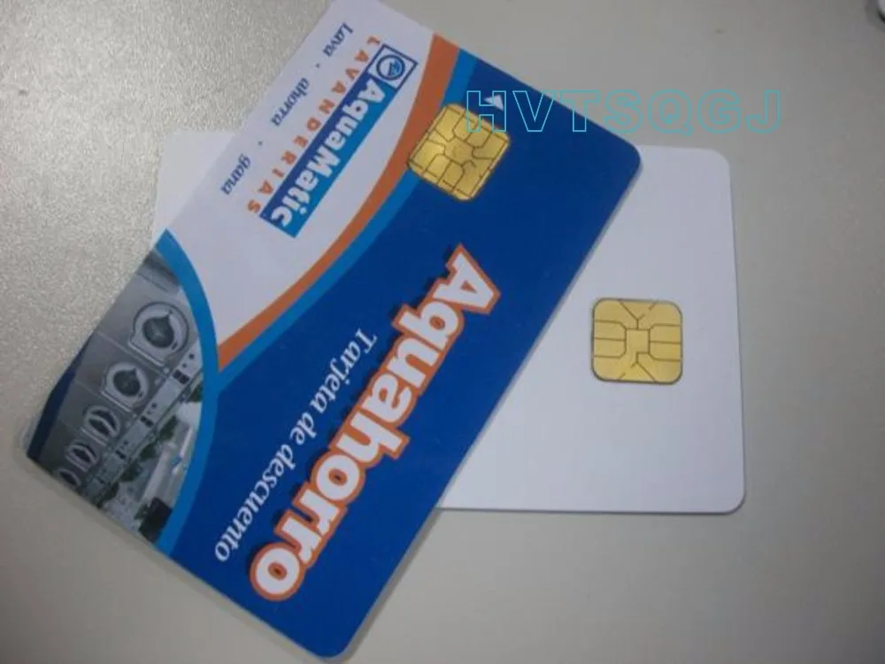 SLE4428 ПВХ Контактные Смарт-Карты IC с печатью 500 шт./лот
