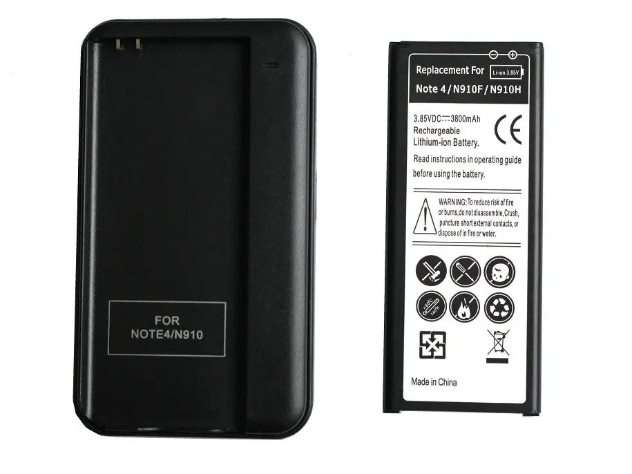 3800 мА/ч EB BN910BBE (K/U) запасная батарея + зарядное устройство для Samsung Galaxy Note