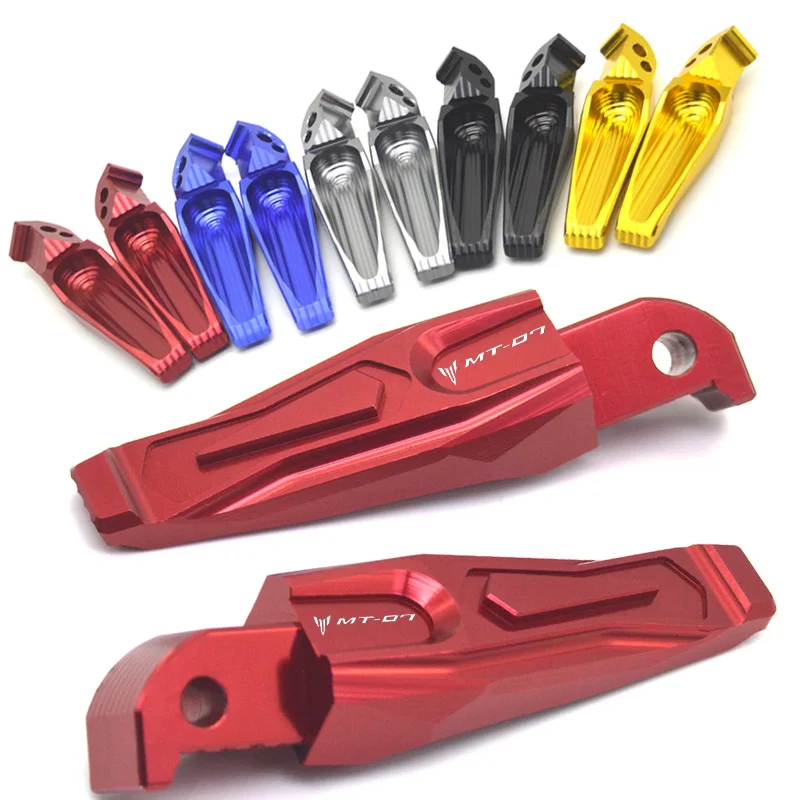 

For Yamaha MT07 MT-07 Scooter Accessories Rear Passenger Foot Peg Footrests