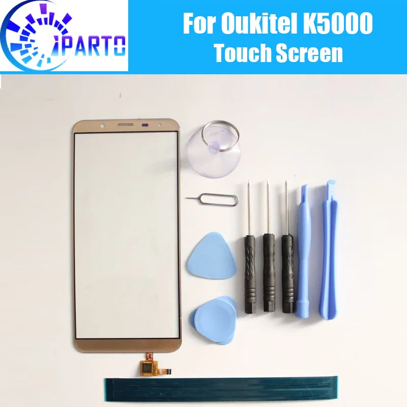 Стекло для сенсорного экрана Oukitel K5000 100% гарантия оригинальный дигитайзер