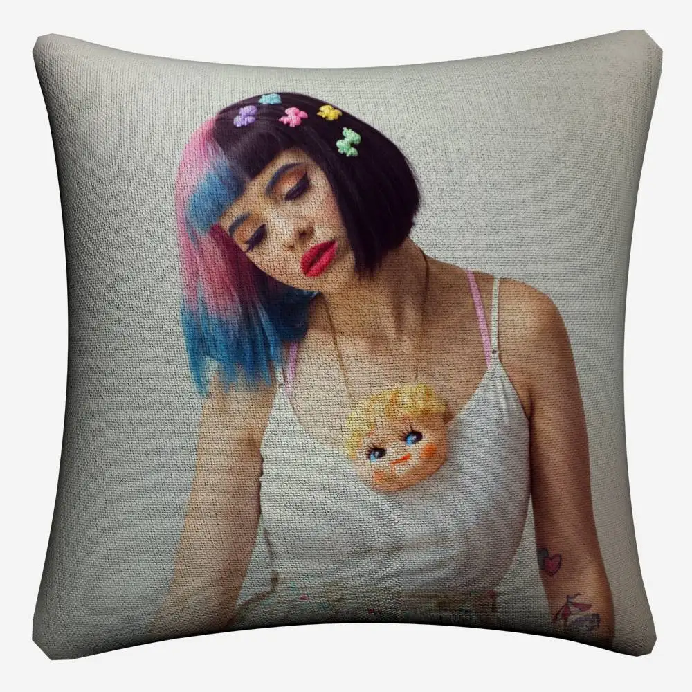 Мелани Мартинес Cry Baby фотография хлопок белье Чехлы для подушек 45x45 см мягкий чехол для подушки Чехол для подушки домашний декор - Цвет: 4