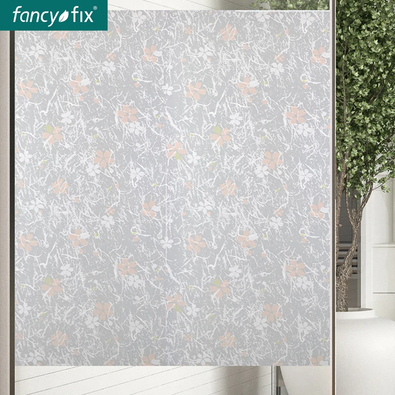 Fancyfix без клея повторно пленки Водонепроницаемый легко чистить стекло на окна