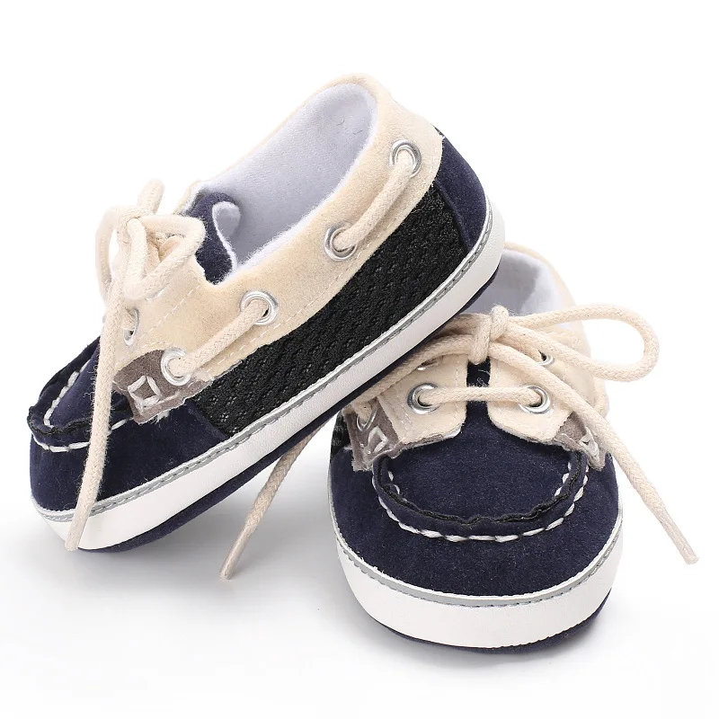 

2020 Fashion Baby Shoe Soft Sole Casual Canvas Shoe Lace-Up Solid For Autumn Baby Girl Kid Shoes First Walkers 3 Colors