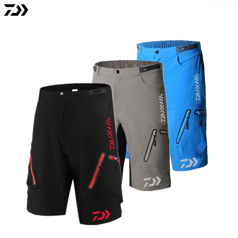 DAIWA Короткие штаны летние водонепроницаемые мужские Рыболовные костюмы дышащие уличные спортивные шорты с карманами для рыбалки